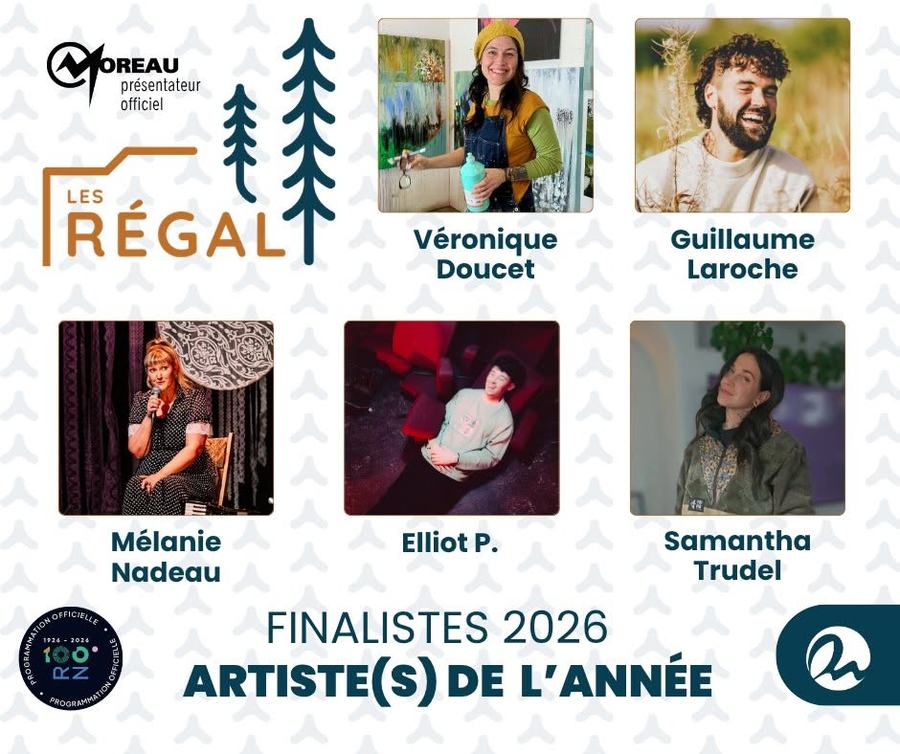 Gala des prix Régal 2026 | Vote du public Artiste(s) de l'année