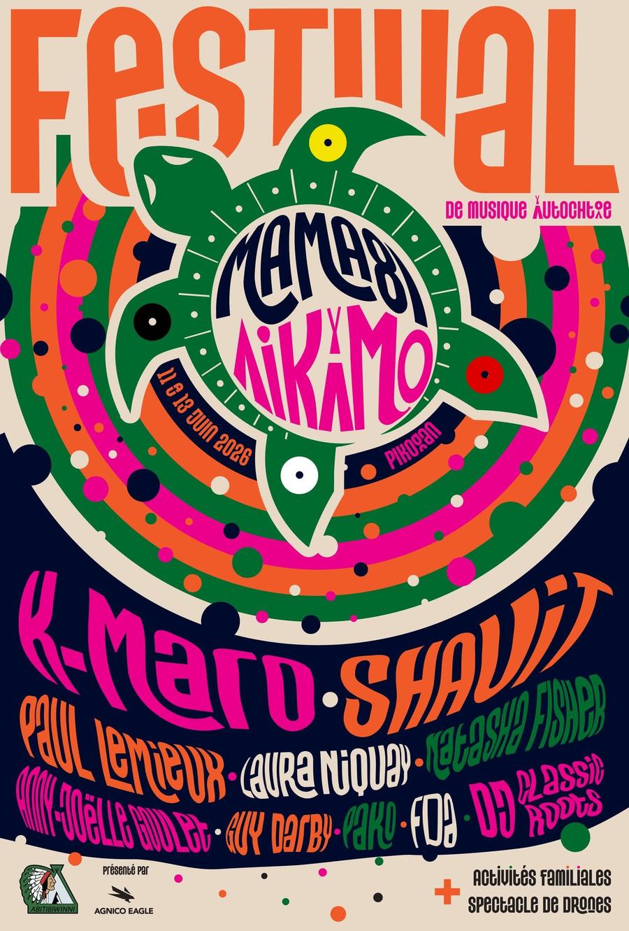 Programmation 2026 Festival Mama8i Nikamo