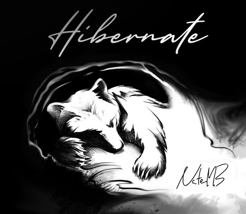 La pochette de Hibernate, le plus récent album de Nate M.B..jpg