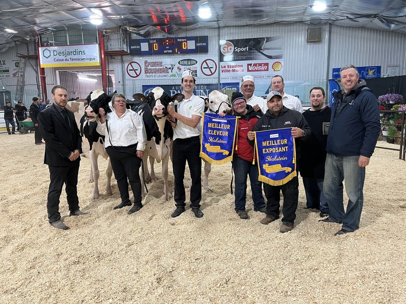 Meilleur éleveur et meilleur exposant Senior Ferme Walum Laverlochère