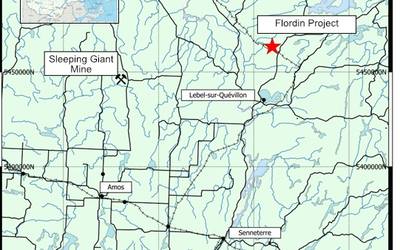 Mines Abcourt - Projet Flordin - fin du forage