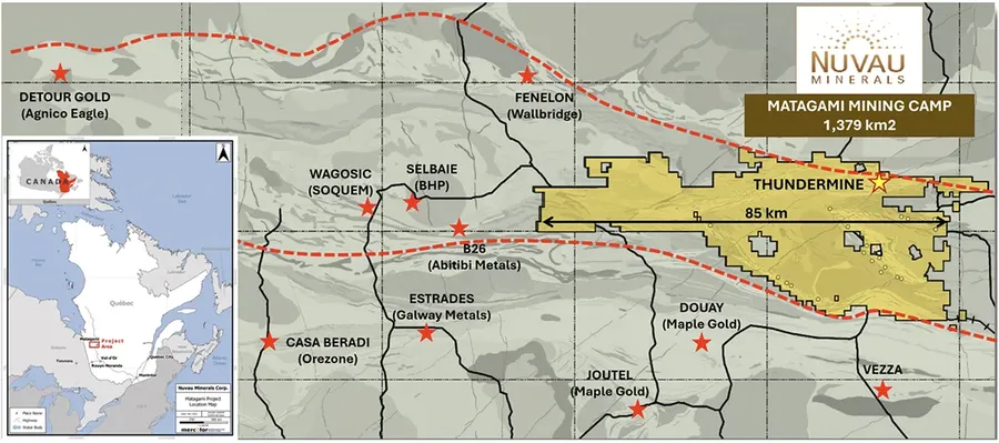 Nuvau minerals - zone Thundermine