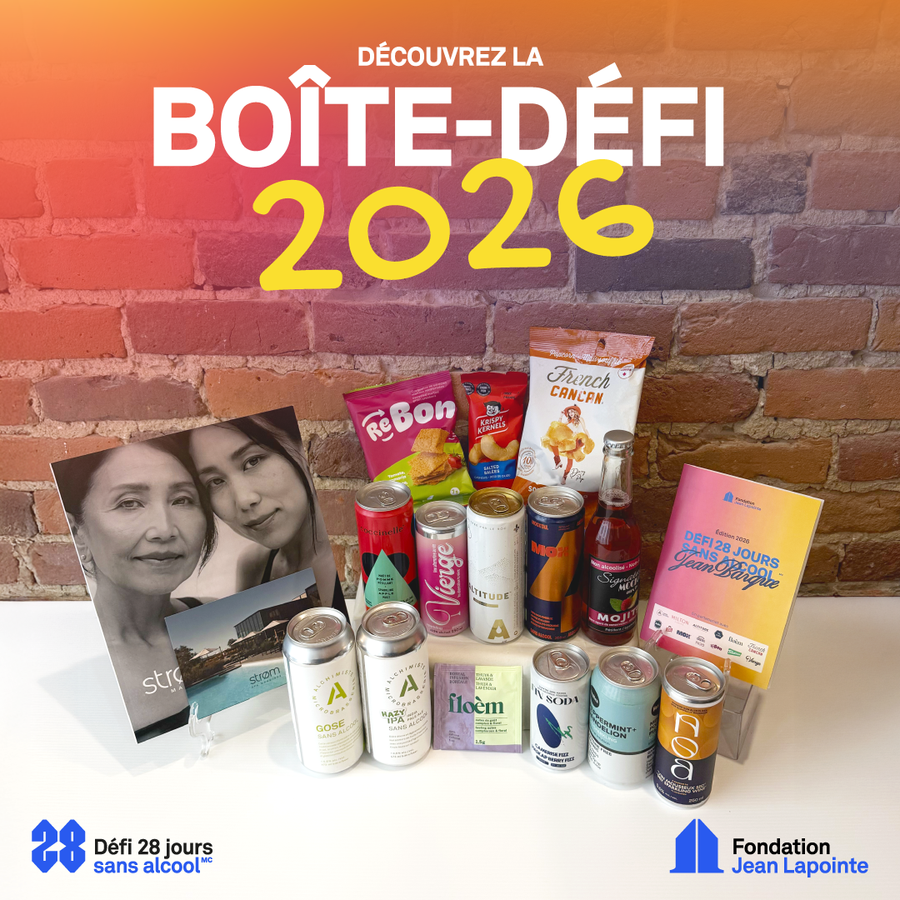 Boite Défi 2026 Défi 28 jours sans alcool