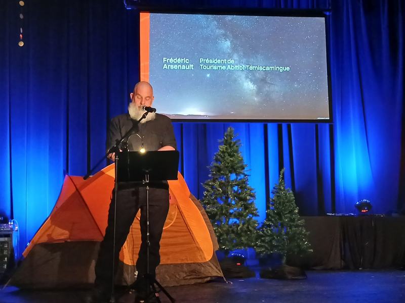Frédéric Arsenault, président de Tourisme Abitibi-Témiscamingue