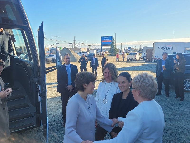 CAQ Christine Fréchette à Val-d'Or