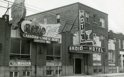 Radio Grill hotel Radio années 1960