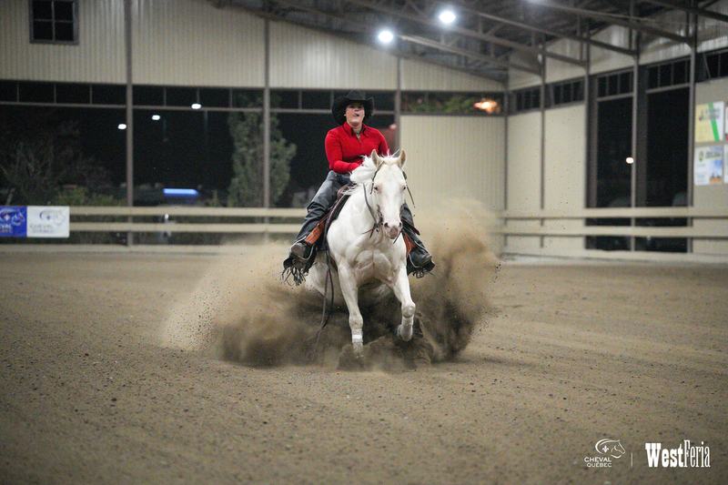 Megan Mongeau remporte le prix Gaëtan Laroche au Championnat d’équitation western du Québec, WestFeria Performance 2026