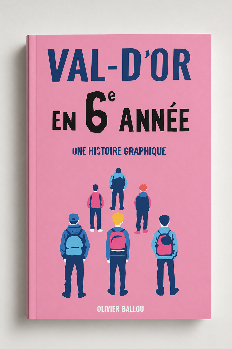 Couverture Val-d'Or en 6e année | Olivier Ballou