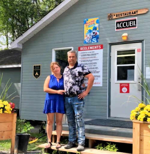 propriétaires Yanick Vachon et Annie Leclerc